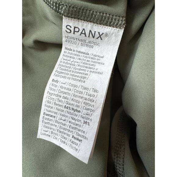 New SPANX Women's Clover Active Booty Boost 7/8 Leggings Size M - Picture 8 of 9